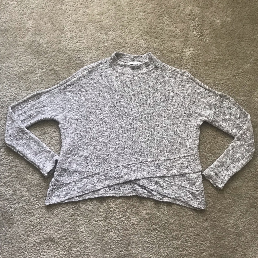 American Eagle Cross Front Sweater